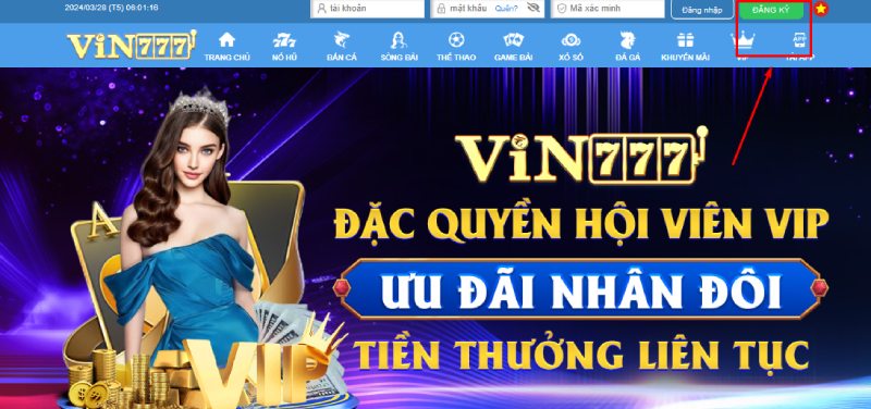 Những Ưu Đãi Nổi Bật tại Vin777